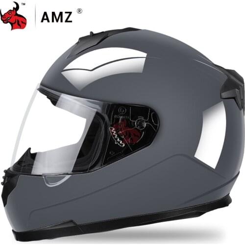 AMZ Motorcycle Helmet Casco Moto Racing Motocross Riding Helmet Capacetes Para Moto 4 Season Off Road Full Helmet DOT Approved