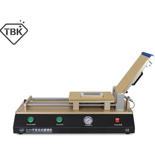 TBK-766 12 inch factory direct sale tablet automatic oca film machine for lcd screen repairing