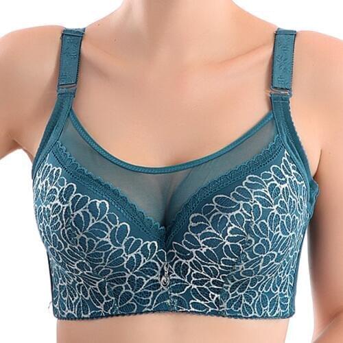 Bras for women bralette plus large size lace underwear push up intimates bh brassiere crop tops sexy lingerie minimizer full cup