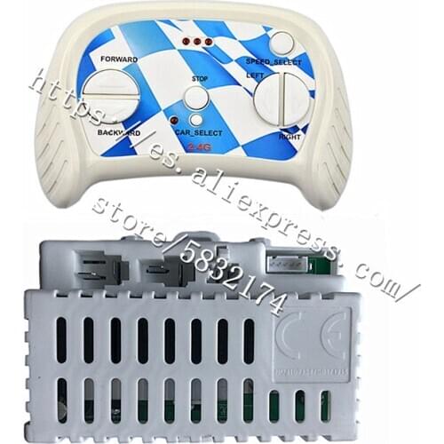 Childrens electric car high-power controller, 40A relay childrens toy car remote control and receiver accessories