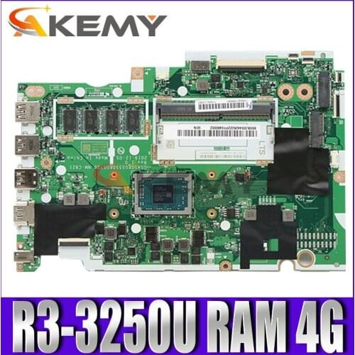 For Lenovo IdeaPad 3 15ADA05 laptop motherboard GS450 & GS550 & GS750 NM-C821 motherboard with CPU R3-3250U RAM 4G 100% test ok