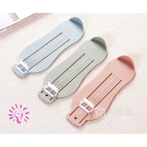Baby Kid Foot Measure Gauge 3 Colors Foot Ruler Shoes Size Measuring Ruler Length Grow Foot Fitting Baby Items Newborn Infantil