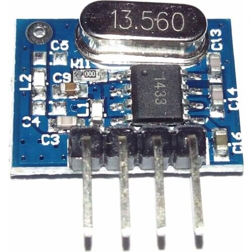 1piece superheterodyne 433mhz RF Wireless Transmitter Module Small Size Low Power for remote control adruino diy kit