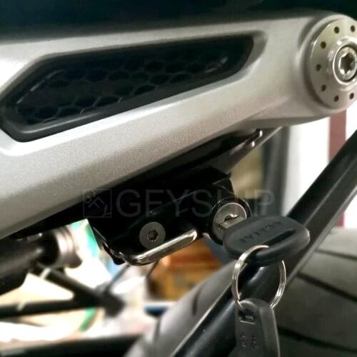 Motorcycle For BMW R NINE T 2014 to 2020 R NINET R9T RNINET PURE / RACER / URBAN S 17-20 R NINE T Helmet Lock Bloqueo De Casco