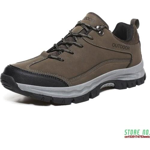 Men Hiking Shoes Big Size Outdoor Sports Men Trekking Shoes For Climbing Camping Tourism 39-48