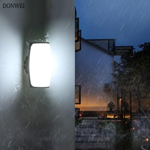 12W Wall lamp Outdoor Waterproof LED Wall light AC90-260V Aluminum Courtyard Garden Porch Corridor Lights wall lamp Wall Sconce