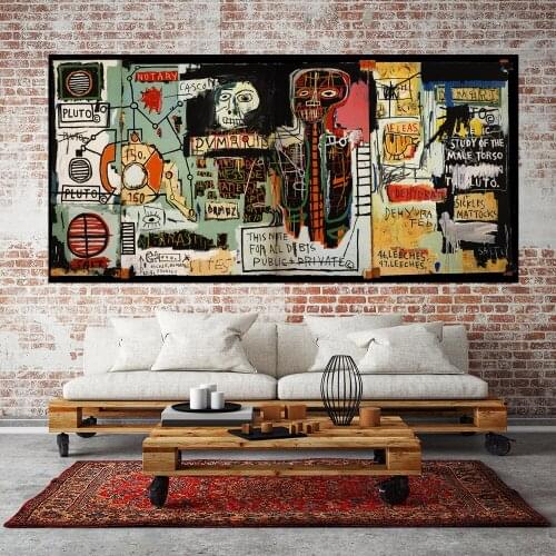 Jeans Micheles Notary Graffiti Wall Art Canvas Posters Prints Painting Wall Pictures Living Room Modern Home Decoration Artwork