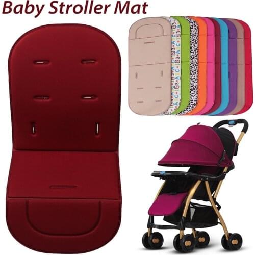 Baby Stroller Seat Cushion Kids Pushchair Car Cart High Chair Seat Trolley Soft Mattress Baby Stroller Cushion Pad Accessories