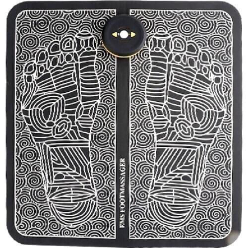 Portable Foot Massager Pad Electric Leg Stimulator Massager Full Automatic