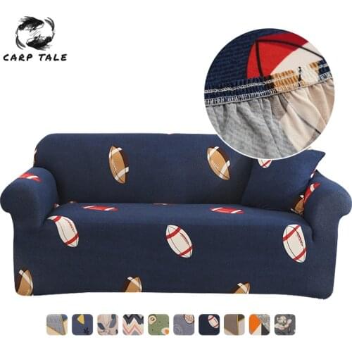 Stretch Sofa Cover Printed Sofa Covers For Living Room 3 Seater Cushion Cover Elastic Four Seasons Couch Slipcovers For Sofas
