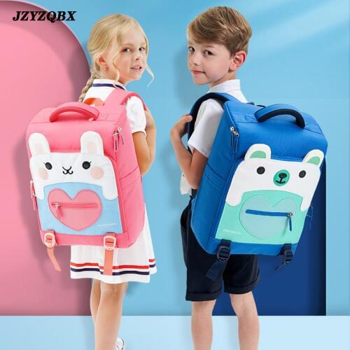 JZYZQBX Cartoon Animal School Bag Kids Backpack mochilas escolares infantiles School Backpack For Girls Boy mochila escolar