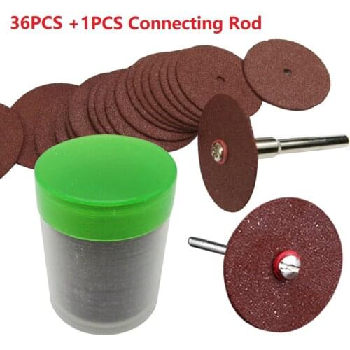 Grinding Wheel 36pcs/set 24mm Resin Metal Bolt Screw Cutting Disc Circular Saw Blade Power Tool Cutting Blade