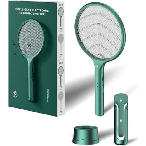 3 In 1 LED Electric Mosquito Swatter USB Rechargeable Anti Fly Bug Zapper Killer Trap Insect Racket Pest Control Product Handhel