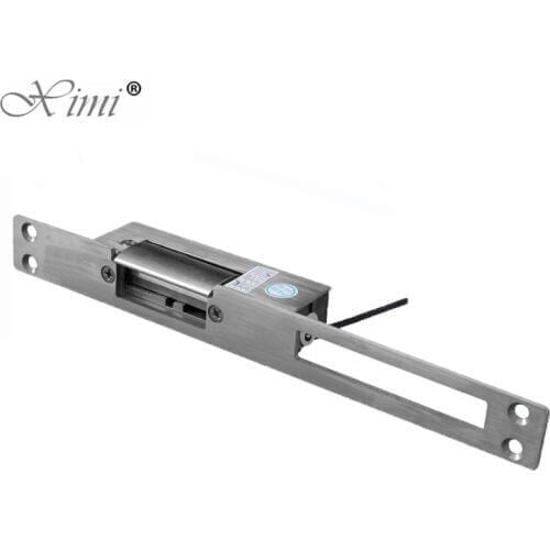 High Quality NC Type Power To Lock Long-Type EU-Type Electric Door Lock For Access Control Door Control System 12V Electric Lock