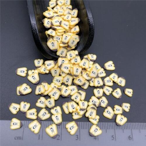 50g Halloween Pumpkin Polymer Clay Sprinkle For Kids Diy ,Soft Clay For Craft Clay/Nail Art/Scrapbook Decoration DIY, Filler