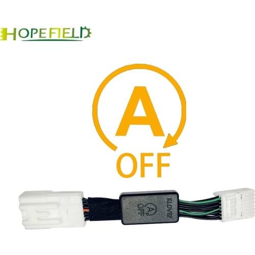 Car start stop off switch for toyota c-hr 2018 2019 engine automatic start-stop Shutter default close device plug and play cable