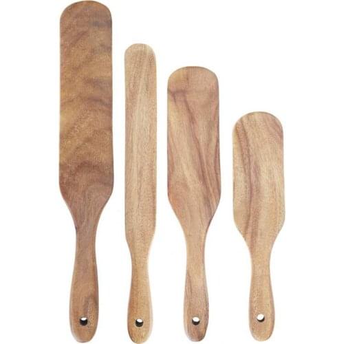 Teak Spatula Household Wooden Frying Shovel Home Kitchen Cooking Utensils Spatula Cookware