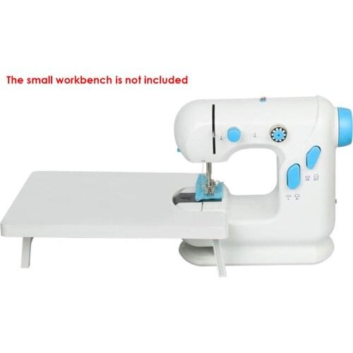 Electric Sewing Machine Portable Household 2-Speed Crafting Sewing Machine with Foot Pedal Light Thread Cutter
