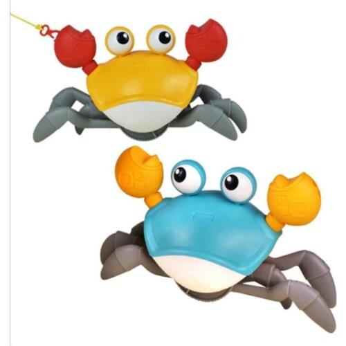 Leashing Crabs Toys Cute Cartoon Beach Swimming Pool Bath Toys for Children LBV