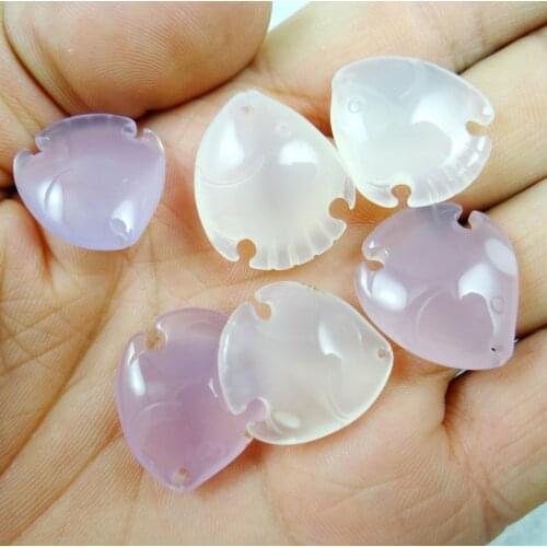 Natural stone Turquoises Quartz Crystal Chalcedony pendant for diy Jewelry making necklace Accessories6PCS