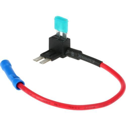 Micro2 Micro II ATA Add A Circuit 32V 15A Car Fuse with Fuse Adapter Car Styling