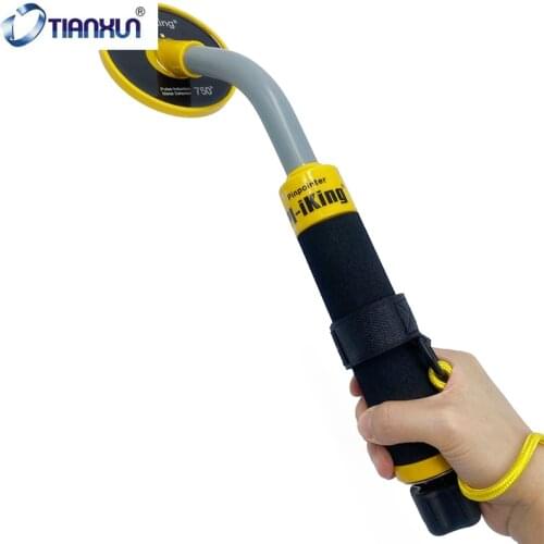 Pi-Iking 750 30m Underground Metal Detector Waterproof Metal Finder LED Light Vibration Indication Targeting Pinpointer Pulse