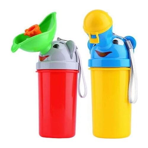 Portable Convenient Travel Cute Baby Urinal Kids Potty Girl Boy Car Toilet Vehicular Urinal Traveling urination