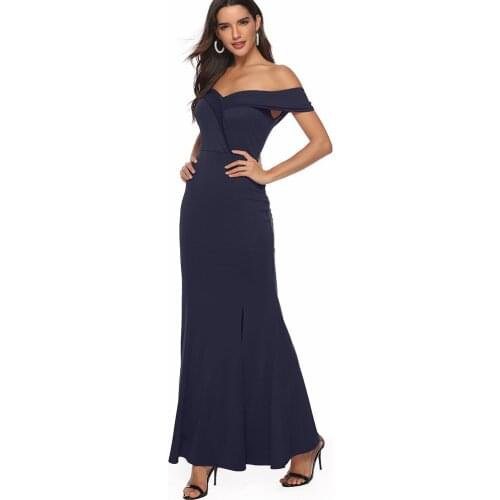 Sexy Birthday Dress for Women V-Neck Mini Party Dress Plus Size Bridesmaid Dress Evening Dresses Long Luxury 2020 Dress Evening