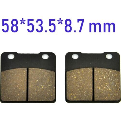 Motorcycle Brake Pad for Suzuki GSX-R250 GSXR250 GSX400 X Impuls RG400 Gamma VS600 VS700 GL Intruder GSX750 GSX-R750 GSXR750