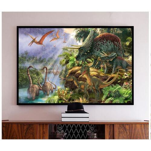 High Quality Hot Sale New Custom 3d photo wallpaper murals FFantasy dinosaur dragon children room painting virgin forest wall