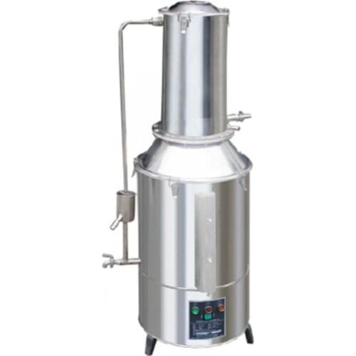 YA.ZD-5 5L Single Distillation Stainless Steel Water Distiller Electrically Heated Distilling Apparatus