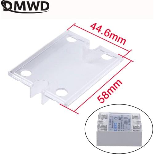 3pcs 5pcs The Protective Covers For Single Phase Solid State Relay SSR Plastic Cover for 10A25A40A