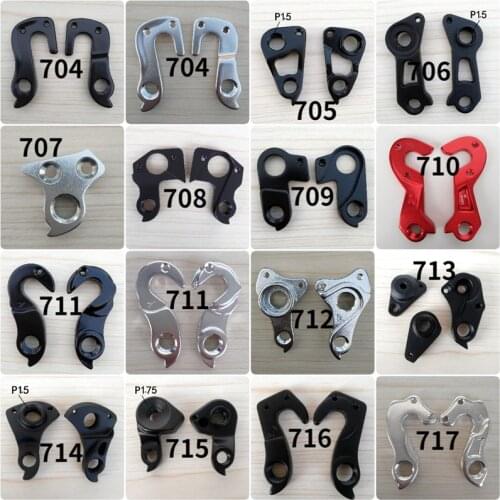 1PC Bicycle Parts Carbon Frame Mech Dropout For CANYON BMC Haibike STEVENS CUBE SCOTT Derailleur Gear Hanger Number 697-712