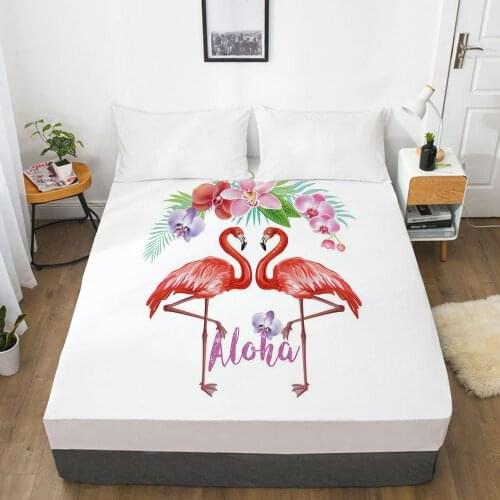 1 Pcs 3D Printed Flamango In Love Duvet Cover 240x220 King Size Printing NO Pillowcases And NO Sheets Home Textiles Comforter