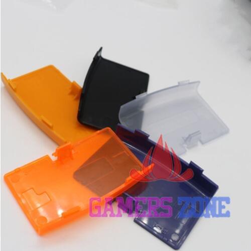 10pcs For Nintendo GameBoy Advance GBA Battery Cover Lid Door New Clear Purple Clear Orange Black