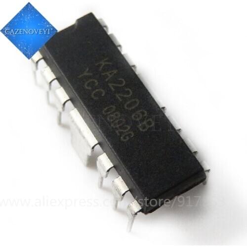 10pcs/lot KA2206B KA2206 DIP-12 In Stock