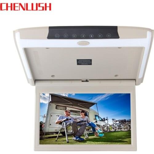 11.6 "Car Roof display LCD flip down screen Overhead multimedia video ceiling Roof mounted display built-in IR/FM/USB/HDMI