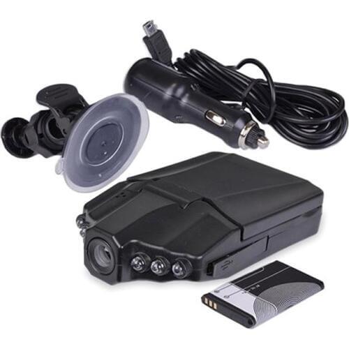 2019 Auto Parts 2.4 Inch Dash Dam Car Camera DVR 270 Degrees Whirl Dash Cam LED IR Light Vehicle Road Dash Video Recorder