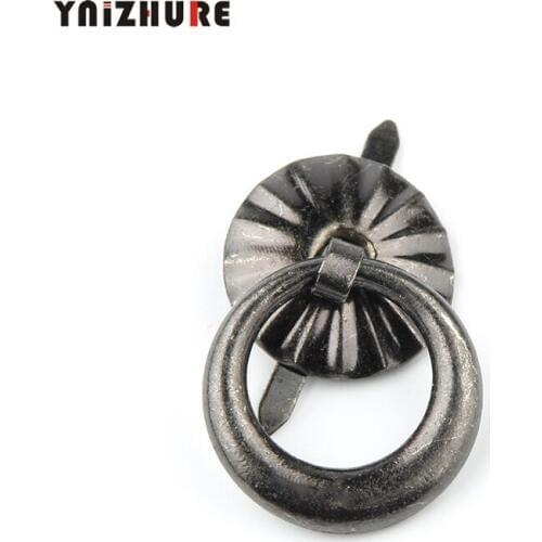 4pcs 19*34mm Antique Handle Small Drawer Teapot Jug Handle Antique Vintage Retro Style Wooden Box Wooden Jug Handle