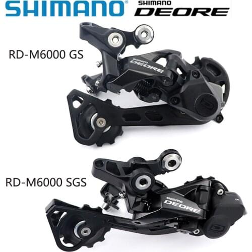 Shimano Deore RD M6000 10 speed Rear Derailleur GS SGS MTB Mountain bike Derailleurs 10-Speed 20/30-Speed MTB bike accessories