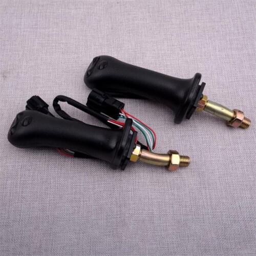 CITALL 2Pcs Left & Right 3 Buttons Excavator Joystick Handle Fit For Doosan DH DX150 215 225 300 370-9C Accessories