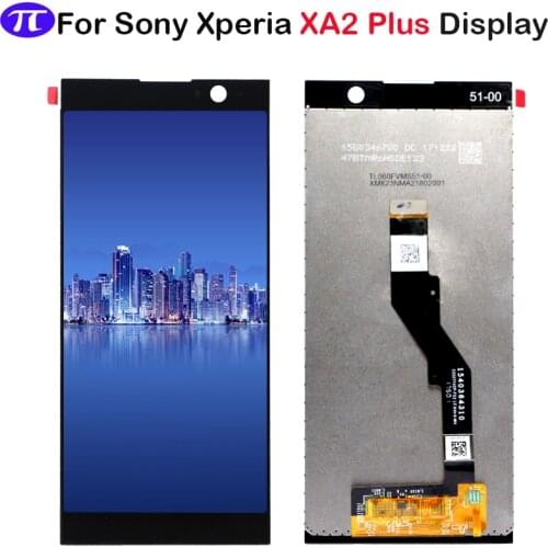 6.0" For Sony Xperia XA2plus LCD Display Touch Screen Digitizer Full Assembly Replacement Parts For Sony xa2 plus lcd with tools