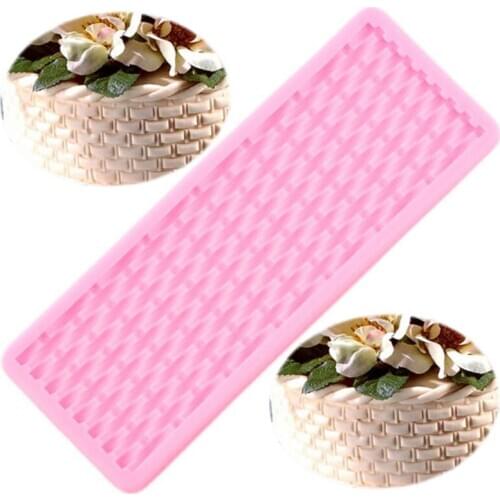 Lace Border Silicone Mold Cupcake Topper Fondant Moulds DIY Cake Decorating Tools Candy Polymer Clay Chocolate Gumpaste Molds