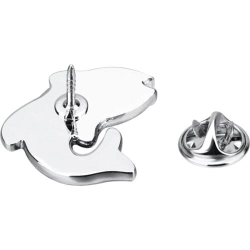 Cartoon Fancy Carp Brooch Pins Collar Badge Decor Men Gifts D