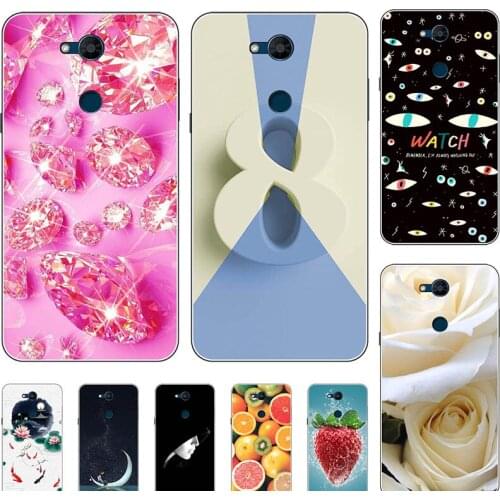 Cartoon Case For LG X Power 3 XPower 3 LG X5 2018 LM-X510 Cover Soft Silicone Phone Case Coque Flower Back Shell
