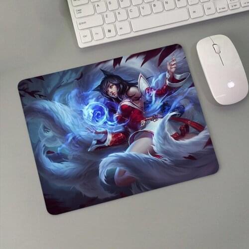 Table Pads Mousepad Mouse Pad Kawaii Accessories Cheap Mouse Pad Gamer Desk Deskpad Non-slip Mat PC Kawaii League Of Legends Pad