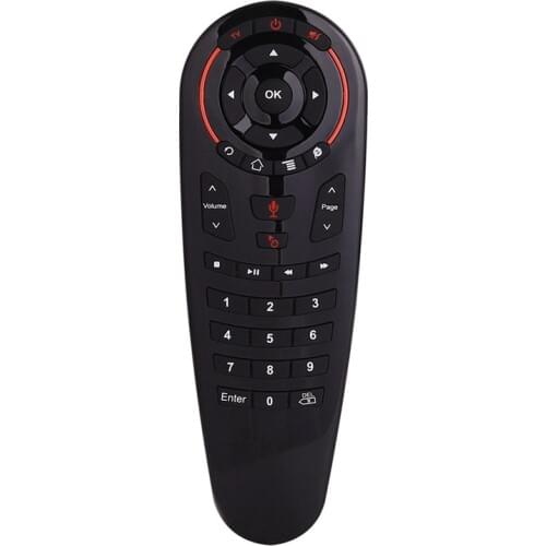 G30 Wireless Voice Air Mouse 2.4G RF Gyroscope Keyboard Remote Control for X96 Mini KM9 A95X H96 MAX F3 Android TV Box