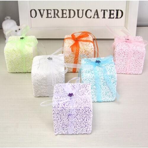 Christmas decorations, Christmas pendants, window decorations, simulation cakes, multi-color pendants, holiday gifts, gifts