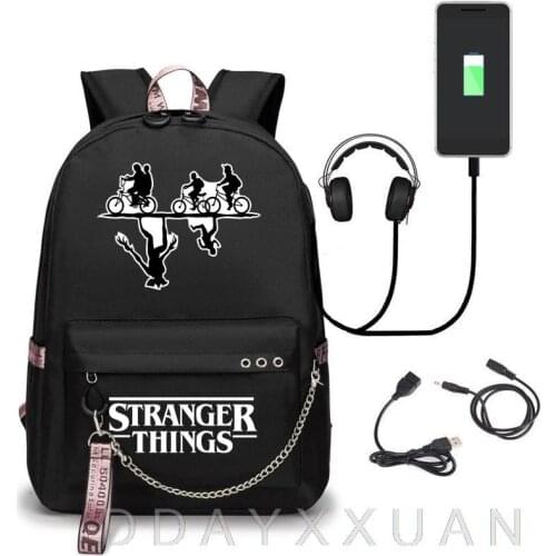 Stranger Things School Backpacks Students Book Bag Boy Girl School Bags Teens Casual backpack women Daily knapsack