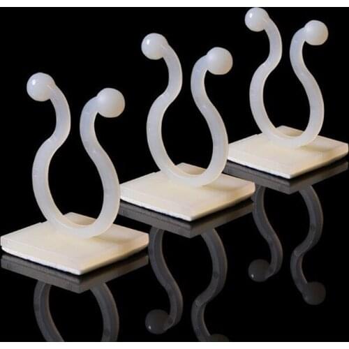 Plant climbing wall Self-Adhesive Fastener Tied fixture Vine Buckle Hook Garden plant wall climbing Vine Clips Fixed Buckle Hook